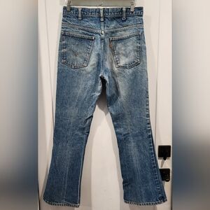 Vintage 70s Levi’s 646 Orange Tab Bell Bottom Denim Jeans 33X30 USA 1978 Flare